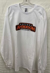 Anderson Raptors Long Sleeve - White